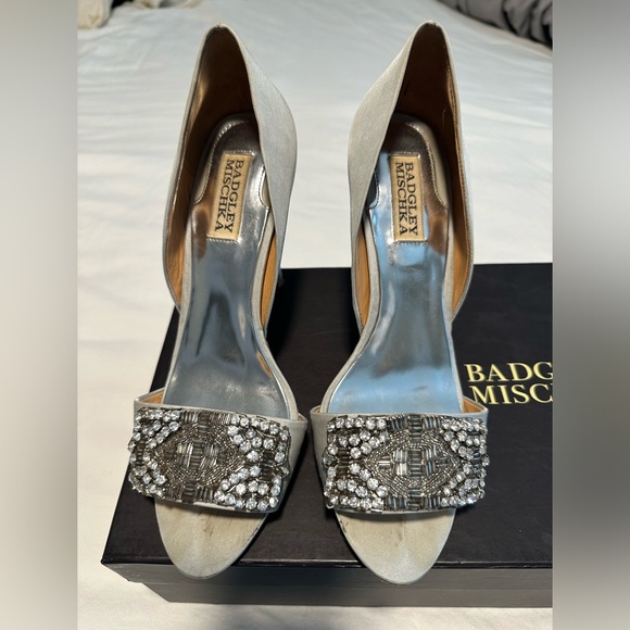 Badgely Mischka Rhinestone Pumps - Picture 2 of 5